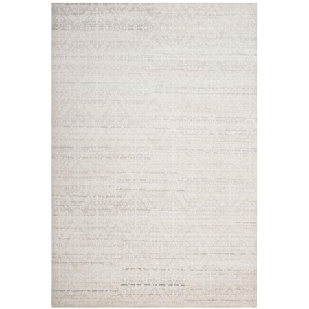 Safavieh 8 x 10 ft. Tibetan Hand Knotted Rectangle Area Rug, Ivory TB890A-8